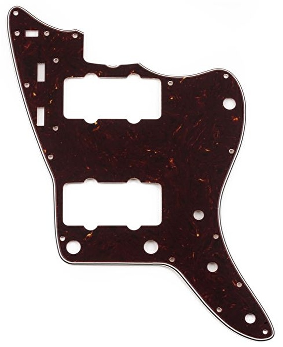Fender Pickguard '65 Jazzmaster 13 hole 3-Ply Brown