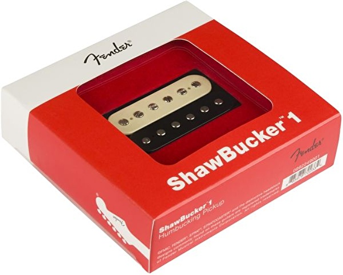 Fender Shawbucker 1 Zebra Humbucker Manyetik