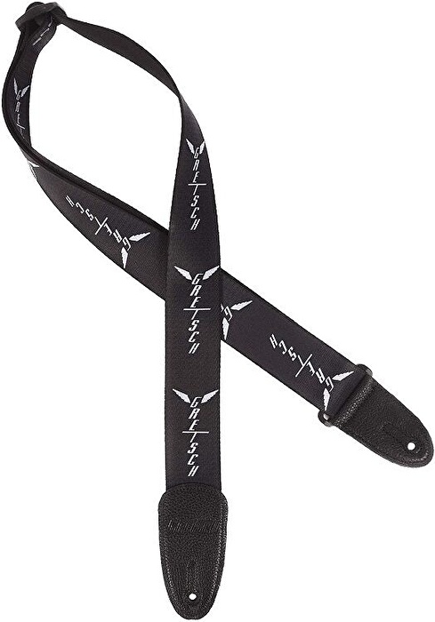 Gretsch Wings Strap Black/Grey Gitar Askısı