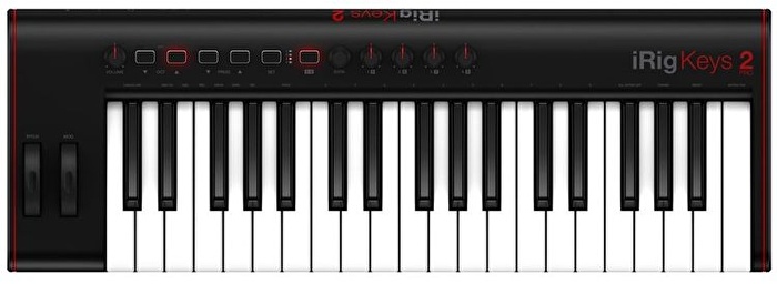 IK Multimedia iRig Keys 2 Pro 37-Tuşlu MIDI Klavye (iOS, Android, Mac & PC)