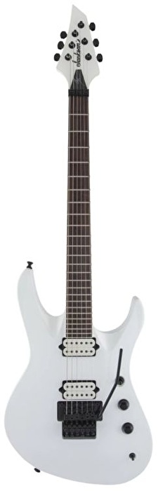 Jackson Chris Broderick Artist Serisi Pro Soloist 6 Gülağacı Klavye Snow White Elektro Gitar