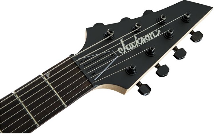 Jackson JS Dinky Arch Top JS22-7 DKA HT Amaranth Klavye Satin Black 7 Telli Elektro Gitar