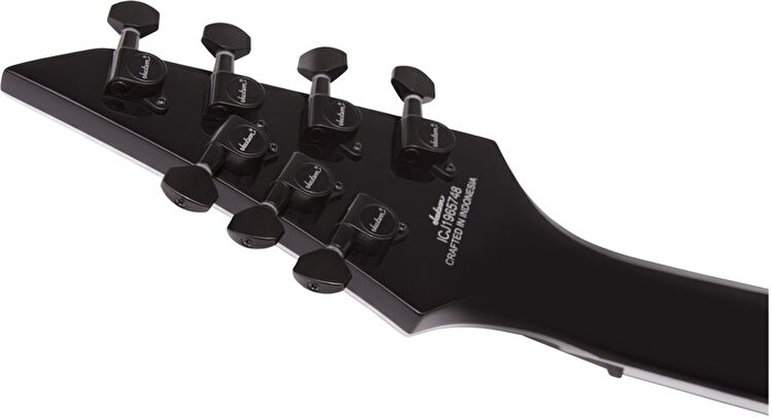 Jackson X Series Soloist Arch Top SLATX7Q MS Laurel Klavye Multi-Scale Transparent Blue Burst Elektro Gitar