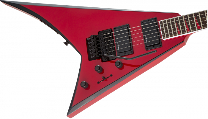 Jackson X Serisi Rhoads RRX24 Laurel Klavye Red with Black Bevels Elektro Gitar