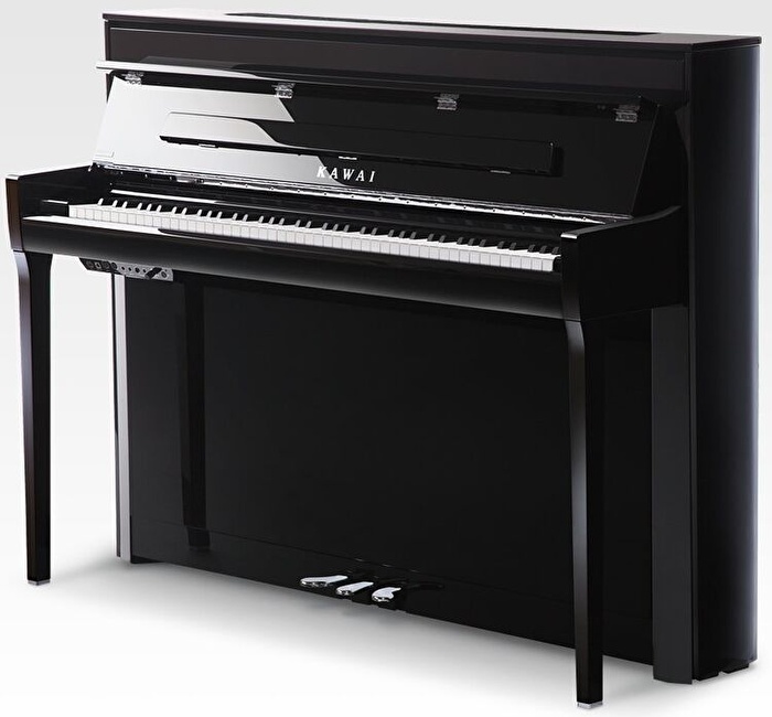 KAWAI NV5S Hibrit Siyah Dijital Duvar Piyanosu