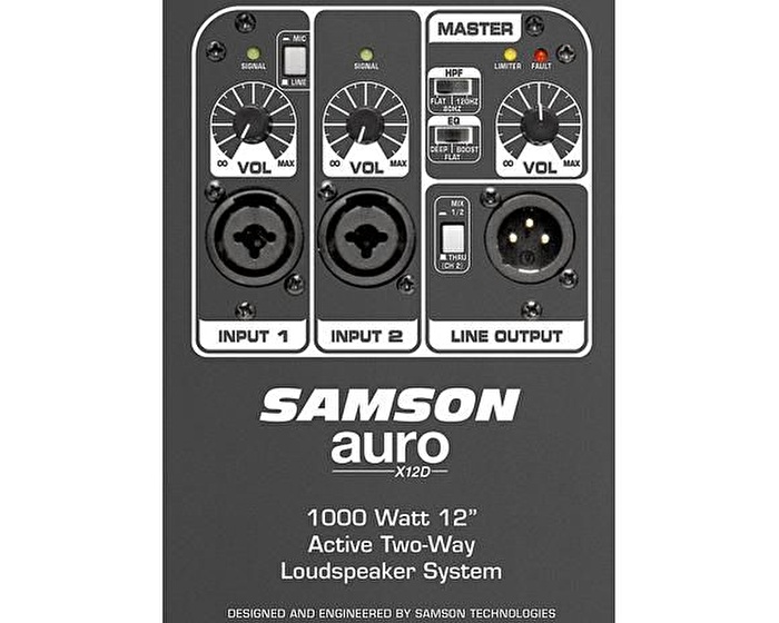 SAMSON Auro X12D 1000 Watt 2-Yollu Aktif Kabin