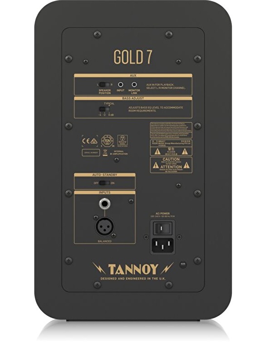 TANNOY Gold 7 Stüdyo Monitörü (Tek)